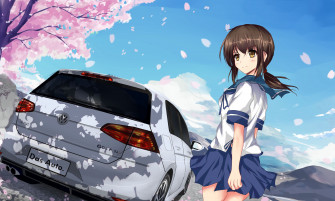 Vw Golf Waifu R Carsandwaifus