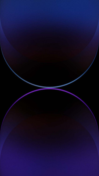 Dual Gradient Blue iPhone Pro Max Wallpaper