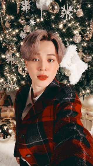 Jimin Christmas Wallpaper