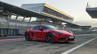 Porsche Cayman Gts Coup HD Wallpaper Background Image