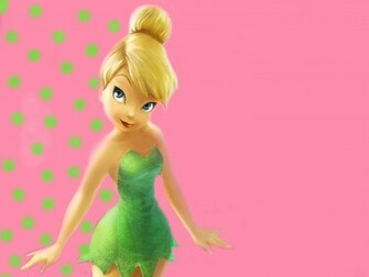 Pink Tinkerbell Wallpaper HD Background