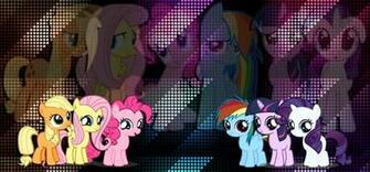 Mlp Fim The Mane Six Are Magic HD Wallpaper By Ov3rhell3xoduz