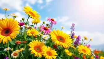 Summer Flowers Computer Wallpaper