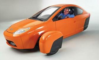 Paul Elio In The Motors Wheeled Prototype