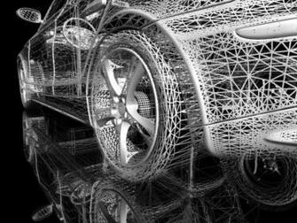Pictures Wheel Mesh Reflection Black Background Wallpaper