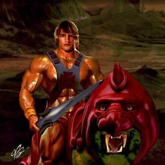 He Man And Battlecat By Planetbryan