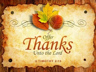Home Holidays Thanksgiving Religious Wallpaper