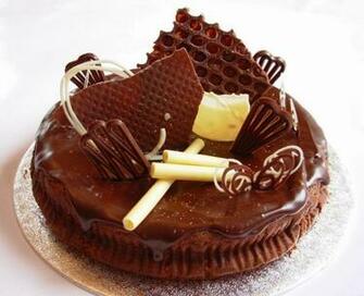 Chocolate Cake HD Wallpaper