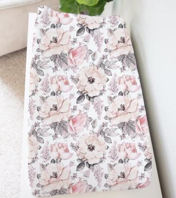 Girls Floral Crib Sheet Farmhouse Bedding Lottie Da Baby