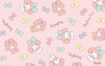 My Melody Our Characters Sanrio Wallpaper
