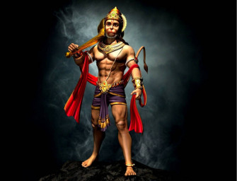 Angry Hanuman Wallpaper