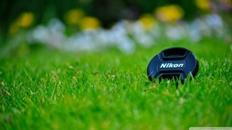 Nikon Lense Cap Wallpaper