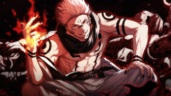 Wallpaper Sukunu Yuji Itadori Jujutsu Kaisen 4k HD