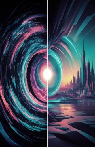 Portal Dual Screen Wallpaper