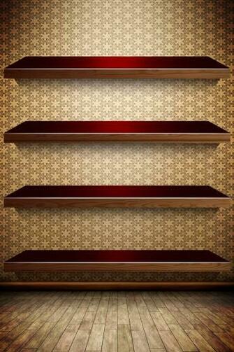 Bookshelf iPhone HD Wallpaper Best Home