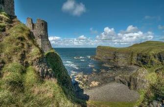 Dunluce Castle Northern Ireland Wallsauce Us