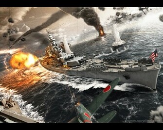 Navy Field Wallpaper