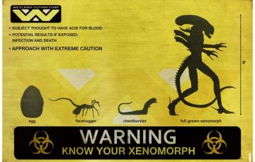 Wallpaper Warning Stranger Alien Egg Xenomorph Chest