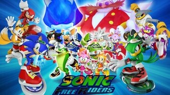 Sonic Riders Wallpaper By Cosmicblaster97