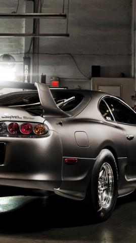 Toyota Supra Back Spoiler Tuning Cars