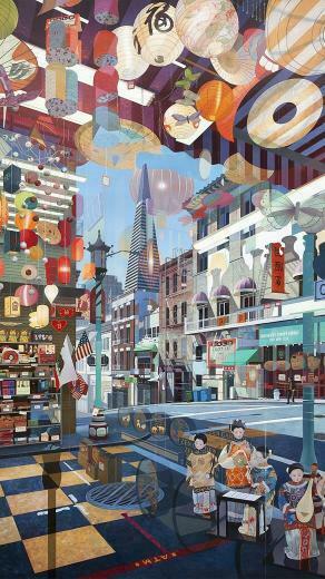 Lg G3 HD Nathan Walsh Illustration Wallpaper