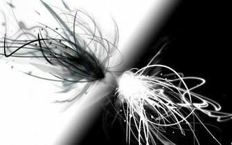 Cool Black And White Abstract Background Wallpaper