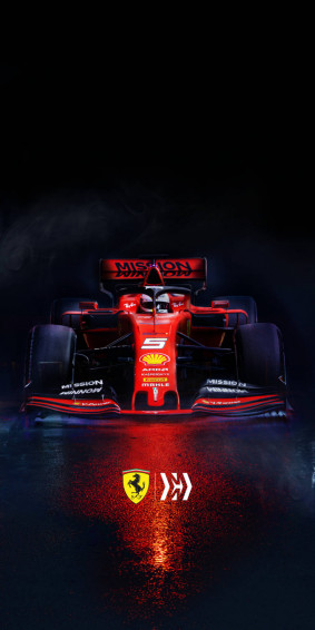 Formula One Ferrari iPhone Wallpaper