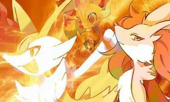 Delphox Wallpaper Firma Fennekin Braixen