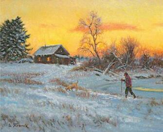 Lang February Wallpaper Four Seasons