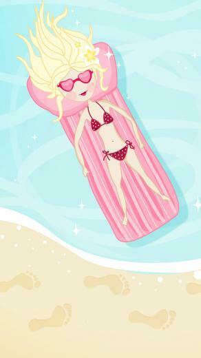 Summer Vacation iPhone 5s Wallpaper iPad