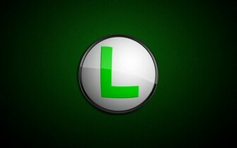 Luigi L Logo Wallpaper Super Mario