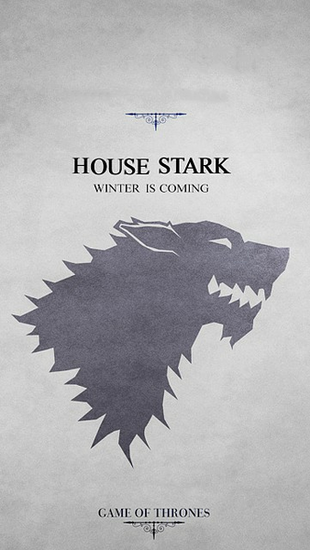Funmozar House Stark iPhone Wallpaper
