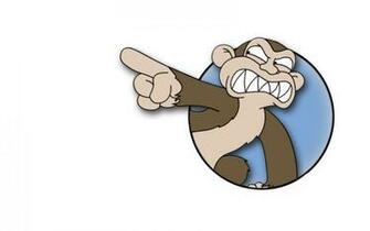 Animation Cartoon Evil Monkey Wallpaper