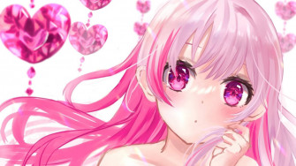 Pink Anime Aesthetic Wallpaper