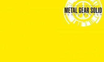 Gear Solid Peace Walker Computer Wallpaper Desktop Background