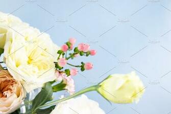 Blue Flower Background Header Arts Entertainment Photos