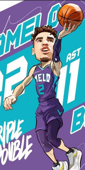 Lamelo Ball Charlotte Hornets Wallpaper Cell Phone Case For