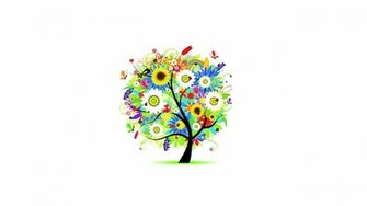 Cool Flower Tree High Definition Wallpaper HD
