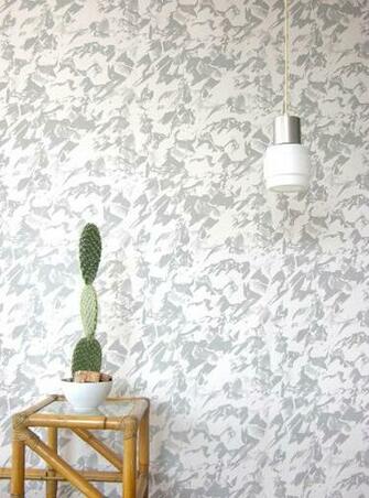 Erica Wakerly Desert Grey Cream Wallpaper