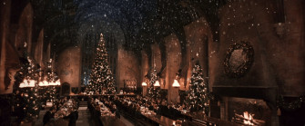 Hogwarts Christmas HD Wallpaper On