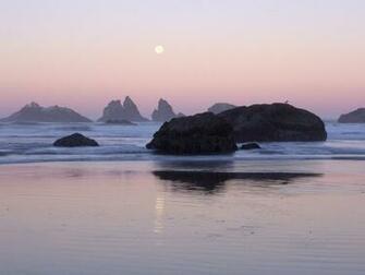 Oregon Coast Wallpaper Stock Photos