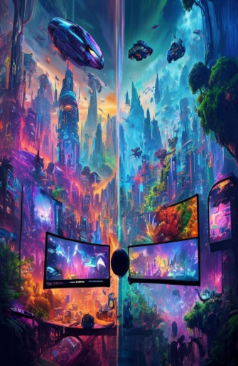 Video Game Dual Monitor Wallpaper
