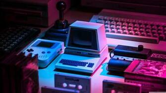 Retro Computer Aesthetic 4k HD Desktop Wallpaper For Ultra