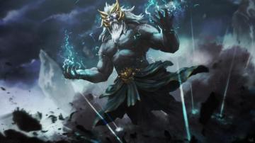 Zeus Arcana Wallpaper Dota Game Gallery