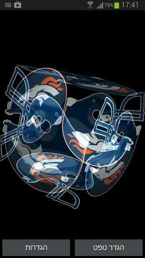 Bigger Broncos 3d Cube Live Wallpaper For Android Screenshot