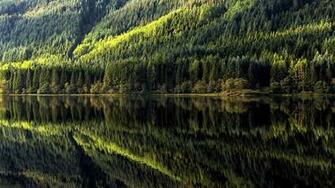 Reflections On Loch Chon Mac Wallpaper