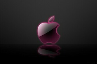 Hot Pink Apple Wallpaper