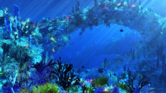 Underwater Background Wallpaper