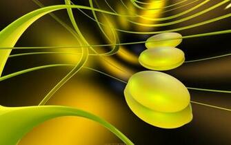 Wallpaper 3d Yellow Spring