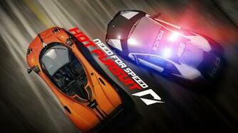 Logo Gry Need For Speed Hot Pursuit Wallpaper From